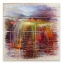 Cuadro de madera Schmucker - Abundancia - 40x41,5 cm