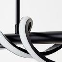 Pendelleuchte Alexander, schwarz, 150 x 75,5 cm, Pendellampe