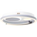 Deckenleuchte Philippa, weiß, 6,5 x 40 cm, Metall Deckenlampe, dimmbar