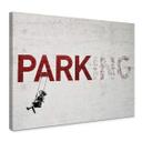 Lienzo Banksy - Aparcamiento