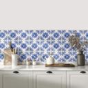Azulejos Adhesivos Flor de azulejo holandés - lote de 12
