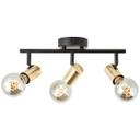 Deckenleuchte Karl, gold, 35,5 x 14,5 cm, Metall Lampe