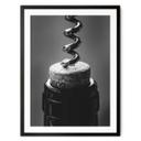 Póster vino con sacacorchos - Pictufy Studio