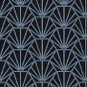 Daniel Hechter Papier peint géométrique Noir, Bleu, Blanc 
