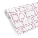 Tapet med mønster - Frame Your Life - pink