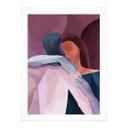 Póster Amor - Abrazos abstractos - Goed Blauw