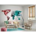non-woven tapet World Graphic fototapet Designwalls i hvid og blå 
