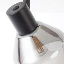 Spotrohr Max, schwarz, 19,5 x 89 cm, Glas Strahler