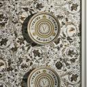 Versace Home papel pintado de lujo floral perla beige marrón de diseño clásico no tejido