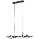 Pendelleuchte Alexander, schwarz, 150 x 95,5 cm, Pendellampe