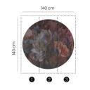 Queen of Night digitalt tapet i 1,4x1,4 m Fashion for Walls 4 af Guido Maria Kretschmer