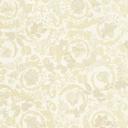 Versace tapet blomstermotiver i beige og creme non-woven tapet design blomstret tapet