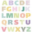 Wallsticker - Alfabet, geometrisk