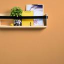 Architects Paper Floral Impression - Papier peint intissé uni, orange