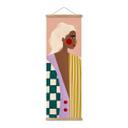 Póster de tela Mujer en Muestra: Un icono moderno - Müller - Panorama