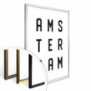 Póster - Tipografía Amsterdam