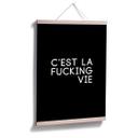 Póster C'est la fucking vie