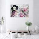 Canvasbillede, Geisha portræt Japan