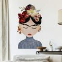 Væg tatovering Treechild - Blomstret Frida