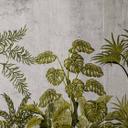 JungleConcret2 tapet i grågrøn - non-woven Designwalls 2 - 2,55 x 3,5 m