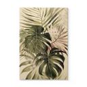 Cuadro de madera hojas tropicales boho - Haase