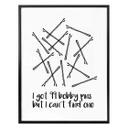 Póster - Tengo 99 Bobby Pins