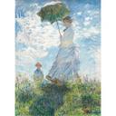 Fotomural Monet - Mujer con sombrilla - Madame Monet y su hijo