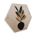Hexagon Hout Kubistika - Bouquet No. 5
