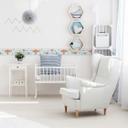 A.S. Création Lovely Kids Frise autocollante enfant - Bleu, Orange