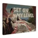 Lienzo Ponte a mi nivel - Inspirado en Winterhalter - Retrato de Leonilla