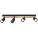 Spotbalken Joris, braun, 60 x 15,3 cm, Metall Spotbalken