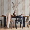 Non-woven tapet i beige grå abstrakte striber grafisk moderne 