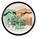 Poster Love your City - Roma - Rund