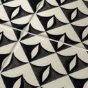 Azulejos Adhesivos Adornos geométricos en negro-beige - Treechild - lote de 12