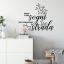 Sticker mural Segui i tuoi sogni loro