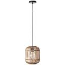 Pendelleuchte Willi, braun, 130 x 21,5 cm, Metall Pendellampe, dimmbar