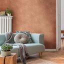 Papel pintado marrón unicolor moderno no tejido para dormitorio, salón, cocina