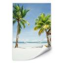 Zelfklevende Poster - Hammock in Paradise
