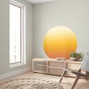 Sticker mural Ombre - Coucher du soleil - Rond