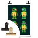 Póster Gomes - Juguete Teenage Mutant Ninja Turtles