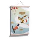 Poster - Loske - Voyage en avion