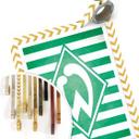 Póster Werder Bremen logo rayas