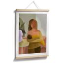 Póster Fuerte madre con hijo - Goed Blauw
