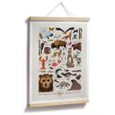 Póster Marrón - Fauna norteamericana