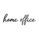 3D lettering Home Office - decoración acrílica 