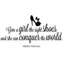 Give a girl the right shoes... 1