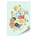 Wallprint - Loske - I love the 60s