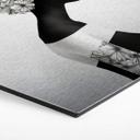 Hexagon Alu-Dibond Zilvereffect - Ireland - Marianna