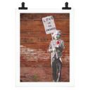Póster Banksy - El amor es la respuesta