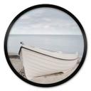Poster Strandglück an der Ostsee - Rund